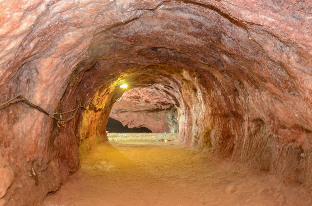 Raw Salt Origin — Khewra Salt Mine